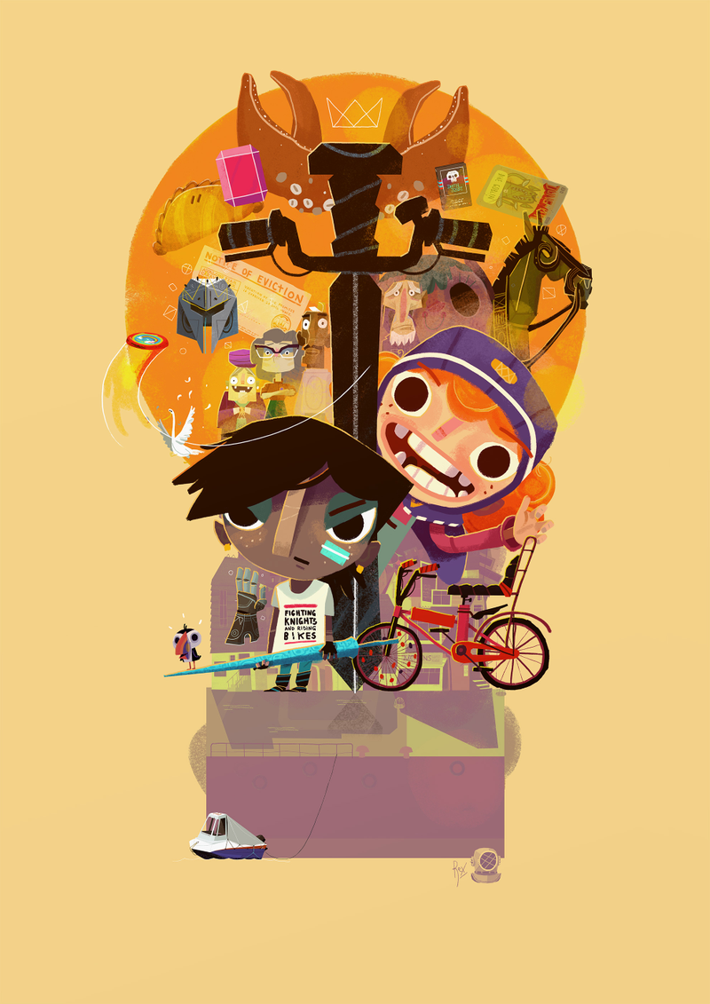 KNIGHTS & BIKES | By Rex Crowle